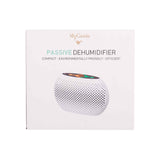 MyGenie Compact Reusable Dehumidifier Moisture Extractor Compact Portable White - 45-Degree Angle