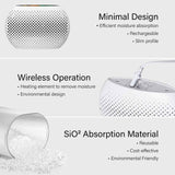 MyGenie Compact Reusable Dehumidifier Moisture Extractor Compact Portable White - Extra Image