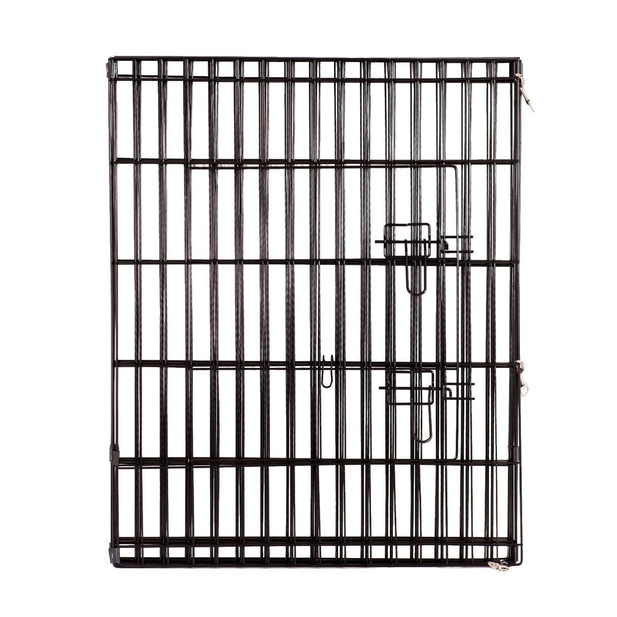 4Paws 8 Panel Playpen Puppy Exercise Fence Cage Enclosure Pets Black All Sizes - 30 - Black