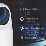 MyGenie Ultra Quiet Eco Flow Air Purifier WI-FI Control HEPA Filter White - Extra Image