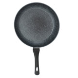 Stone Chef Forged Frying Pan Cookware Kitchen Fry Pan Black 20cm - Top-Down View