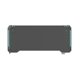Dyskord Gaming Table Desk Office Desktop Steel LED RGB Lighting - Front View