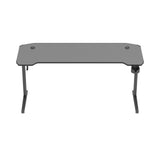 Dyskord Adjustable Gaming Table Desk Office Desktop Steel LED RGB Lighting - Low Angle