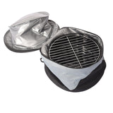 Havana Outdoors 2-IN-1 BBQ Grill Cooler Combo Set Outdoor Camping Picnic - Top-Down View