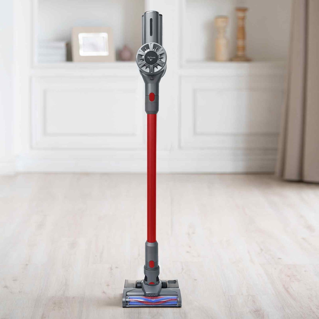 MyGenie H20 PRO Wet Mop 2-IN-1 Cordless Stick Vacuum Cleaner Handheld Recharge - Red