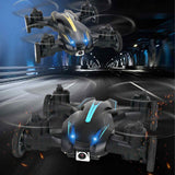 i-Hawk Transform X Drone with HD Camera Quadcopter Brand New Black - 45-Degree Angle
