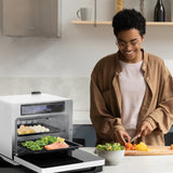 Kitchen Couture 20 Litre Multifunctional All-In-One Digital Air Fryer White - Rear View
