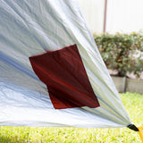 Havana Outdoors Beach Umbrella 2.4M Outdoor Garden Beach Portable Shade Shelter - Red - Extra Image