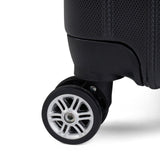 Milano Premium 3pc ABS Luggage Suitcase Luxury Hard Case Shockproof Travel Set - Black - Extra Image
