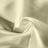 Royal Comfort Mulberry Soft Silk Hypoallergenic Pillowcase Twin Pack 51 x 76cm - Ivory - Top-Down View