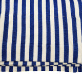 Park Avenue 175GSM Egyptian Cotton Flannelette Queen Sheet Set - Indigo - Rear View