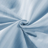 Kensington 1200 Thread Count 100% Egyptian Cotton Sheet Set Stripe Hotel Grade - King - Chambray - Top-Down View