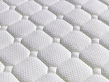 Ergopedic Mattress 5 Zone Latex Pocket Spring Mattress In A Box 30cm - Queen - White Grey Black