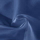 Royal Comfort Mulberry Soft Silk Hypoallergenic Pillowcase Twin Pack 51 x 76cm - Navy - Top-Down View