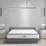 Comforpedic Mattress 5 Zone Medium Support Foam Bonnell Spring 21CM - King Single - White Black