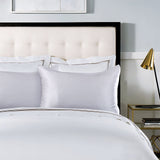 Royal Comfort Pure Silk Pillow Case 100% Mulberry Silk Hypoallergenic Pillowcase - Silver - Low Angle