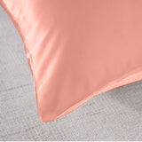 Royal Comfort Pure Silk Pillow Case 100% Mulberry Silk Hypoallergenic Pillowcase - Blush - Side View