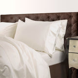 Royal Comfort 1000 Thread Count Cotton Blend Quilt Cover Set Premium Hotel Grade - King - Pebble - Front View