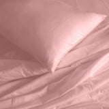Royal Comfort 1000TC Hotel Grade Bamboo Cotton Sheets Pillowcases Set Ultrasoft - King - Blush - 45-Degree Angle