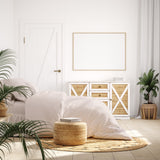 Balmain 1000 Thread Count Hotel Grade Bamboo Cotton Quilt Cover Pillowcases Set - King - Blush - Top-Down View