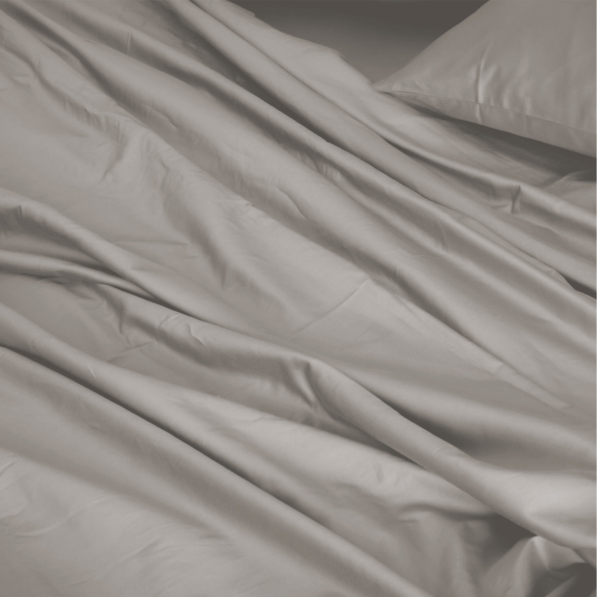 Royal Comfort 1000TC Hotel Grade Bamboo Cotton Sheets Pillowcases Set Ultrasoft - Double - Dove