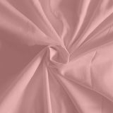 Royal Comfort 1000TC Hotel Grade Bamboo Cotton Sheets Pillowcases Set Ultrasoft - Double - Blush - Close-Up Angle