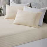 Royal Comfort 1200 Thread Count Damask Cotton Blend 3 Piece Combo Sheet Set - Queen - Pebble