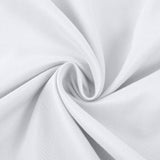 Royal Comfort 2000 Thread Count Bamboo Cooling Sheet Set Ultra Soft Bedding - King - White - Top-Down View