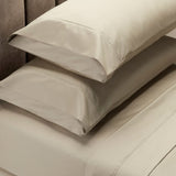 Royal Comfort 1000 Thread Count Sheet Set Cotton Blend Ultra Soft Touch Bedding - King - Pebble - Front View
