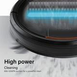 MyGenie Smart Robotic Vacuum Cleaner App Controlled Carpet Floors Auto Robot - 45-Degree Angle