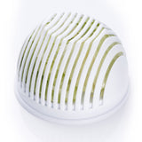 Instant Salad Maker Tool Easy Convenient Quick Healthy Vegetable Slicer White - Side View