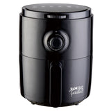 Kitchen Couture Air Fryer Healthy Food No Oil Cooking Recipe 3.4L Capacity Black - Rear View