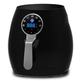 Kitchen Couture Black 5L Digital Air Fryer Low Fat Fast Cooking LCD Touch Screen - Top-Down View