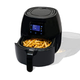 Kitchen Couture 4L Digital Air Fryer Healthy Food Cooking Low Fat Family Meals - Top-Down View