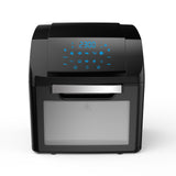 Kitchen Couture Air Fryer 14 Litre Multifunctional Digital Display Black - Front View