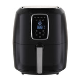 Digital Air Fryer 7L Black LED Display Kitchen Couture Healthy Oil Free Cooking - 45-Degree Angle