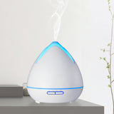 Essential Oils Ultrasonic Aromatherapy Diffuser Air Humidifier Purify 400ML - White - Side View