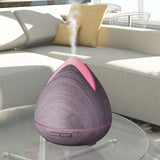 Essential Oils Ultrasonic Aromatherapy Diffuser Air Humidifier Purify 400ML - Violet - Close-Up Angle