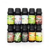 10 Pack Aroma Diffuser Oils Aromatherapy Fragrance 10ml Gift Pack - Front View