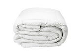 Duck Feather & Down Quilt 500GSM + Duck Feather and Down Pillows 2 Pack Combo - Super King - White