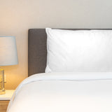 250GSM Bamboo Blend Quilt With 1100GSM Hotel Pillow Bedding Set - Queen - Top-Down View