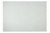 Chiswick Luxe Blanket - Cashmere & Merino Wool Blend - Soft Light Grey - Side View