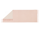 Chiswick Luxe Cashmere-Merino Blend Scarf - Elegant Blush Hue - Front View
