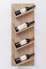 BARCELONA DISPLAY SHELF - NATURAL OAK - Front View