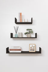 OSLO THREE PIECE SHELF KIT (NORDIC ASH) - Front View