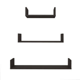 OSLO THREE PIECE SHELF KIT (NORDIC ASH) - Side View