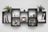 LISBON DISPLAY SHELF - NORDIC ASH - Front View