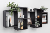 LISBON DISPLAY SHELF - NORDIC ASH - Top-Down View