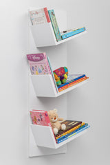 LONDON DISPLAY SHELF - WHITE - Front View