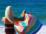 SORRENTO TURKISH COTTON TOWEL - TROPICAL - Front View